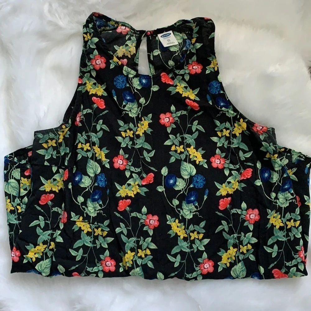 Old Navy Floral Tank Top